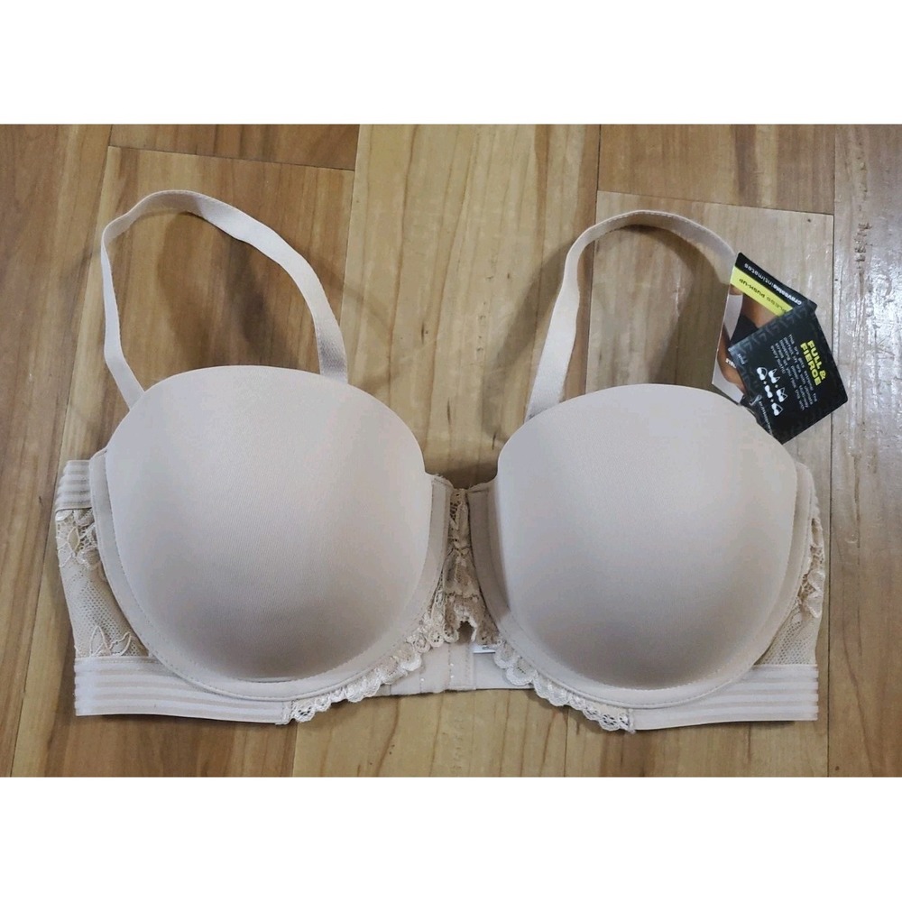 Maidenform Womens 40C Evening Basically Sexy Multiway Push Up Bra SE1102 Beige